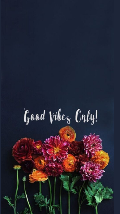 Good Vibes Only เรื่องราวบน Instagram template