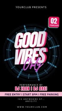 Good Vibes Only Template | PosterMyWall