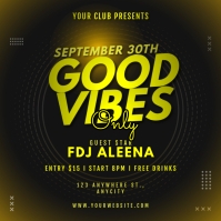 Good Vibes Only Template | PosterMyWall