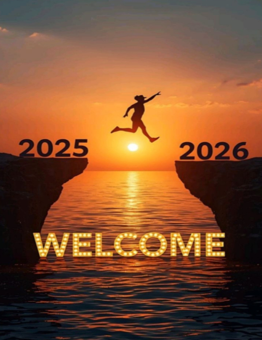 Goodbye 2025, Welcome 2026 Template | PosterMyWall