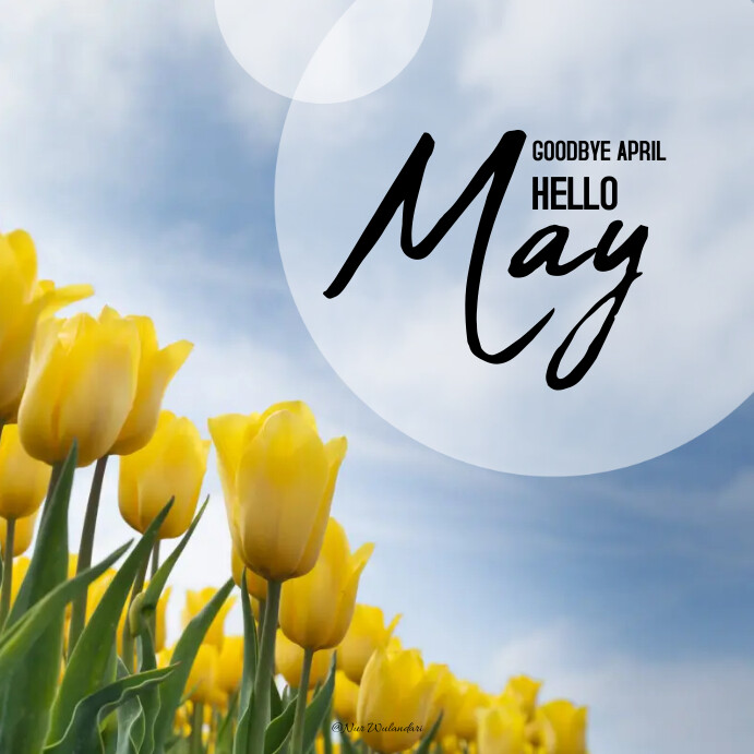 Image Good Riddance April goodbye april Template | PosterMyWall