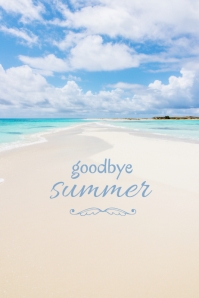 goodbye summer Template | PosterMyWall