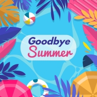 GoodBye Summer Template | PosterMyWall