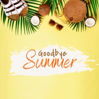 Goodbye Summer Template | PosterMyWall