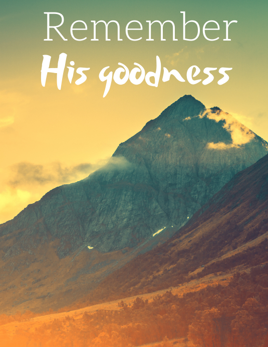 Goodness Template | PosterMyWall