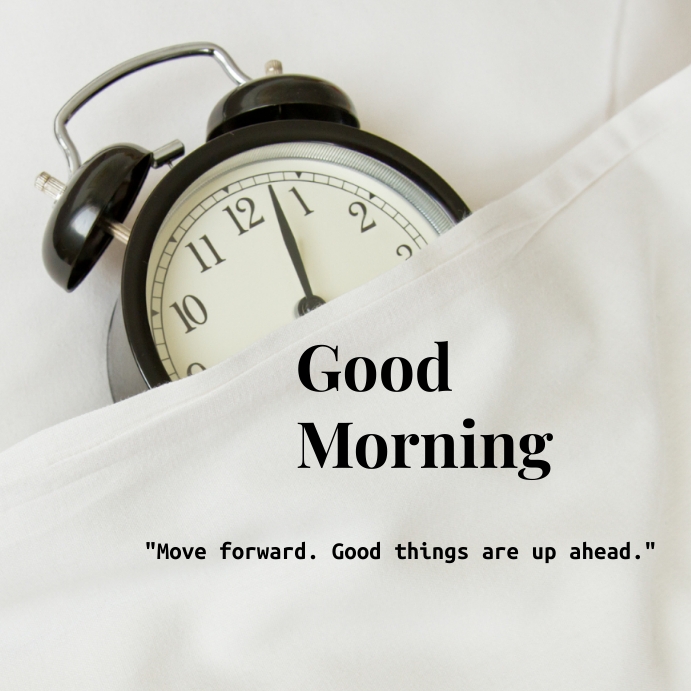 goog morning instagram post, morning wishes template