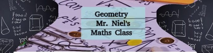 Google class banner Maths Class template