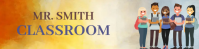 Yellow Classroom Banner Google Classroom-banner Template
