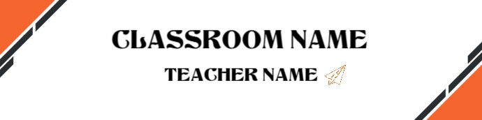 Google Classroom Header Template | PosterMyWall