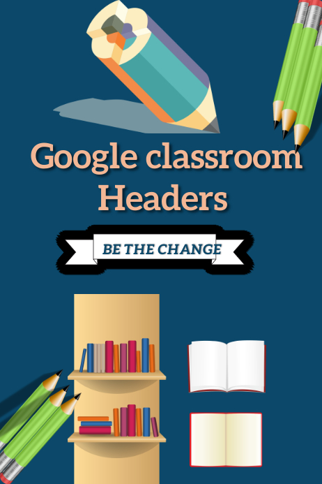Google classroom headers Template | PosterMyWall