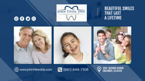 Biru Dental Care Facebook Cover Video Template