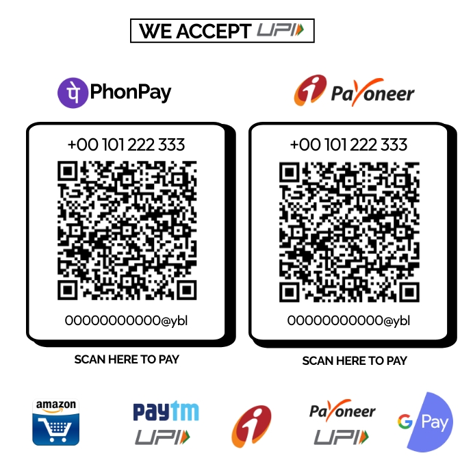 Google Payment QR Code Template | PosterMyWall
