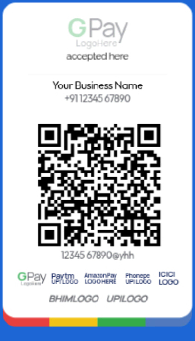 Copia de Google Payment QR Code Template | PosterMyWall
