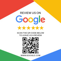 Google Review Card Instagram Plasing template
