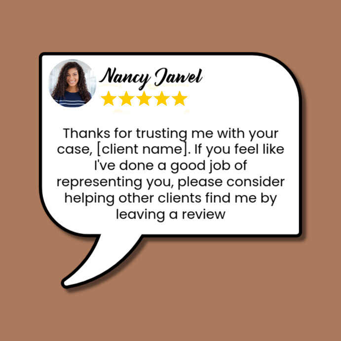 Google Review Instagram Post Template | PosterMyWall