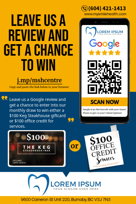 Google Review Poster Template Google Review Poster Template