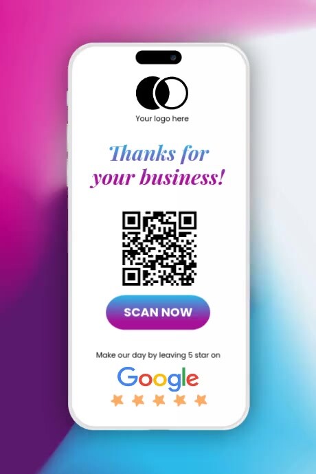 Google Review Poster Template | PosterMyWall