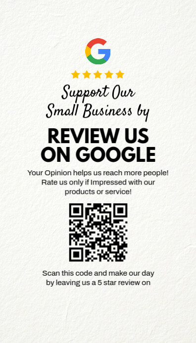 Google Review Us Scan Card Template | PosterMyWall Google Review Us Scan Card Template | PosterMyWall
