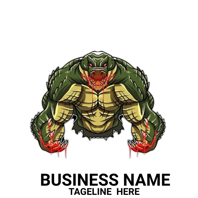 Gorilla gaming logo template