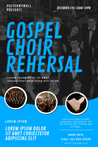 130 Choir Customizable Design Templates Postermywall