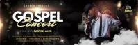 Gospel Concert ad Twitter 标题 template