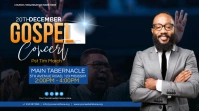 gospel concert Digital Display (16:9) template