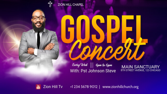 Mod le Gospel Concert PosterMyWall mod-le-gospel-concert-postermywall