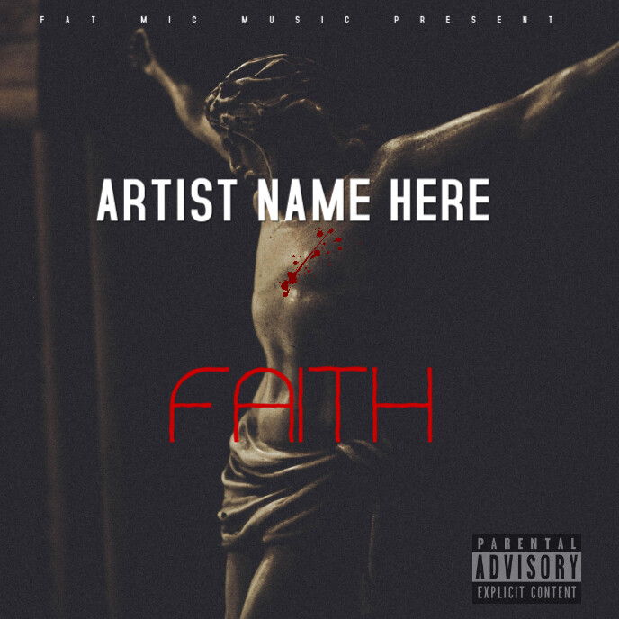 GOSPEL RAP HIP HOP ALBUM COVER Template PosterMyWall