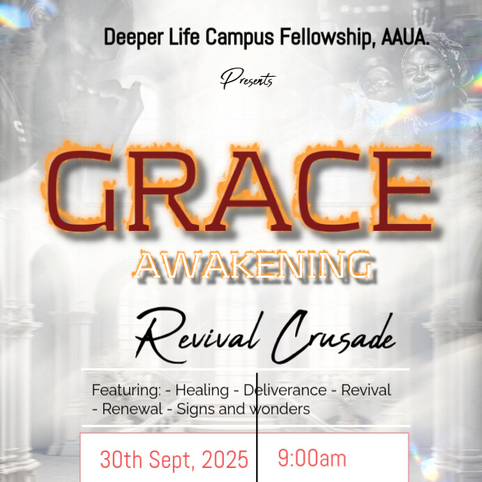 Grace Runkle Poster Copy of GRACE | PosterMyWall