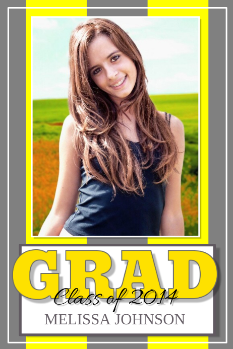 Grad Template | PosterMyWall