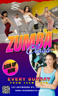 Gradien Zumba Classes Legal As template