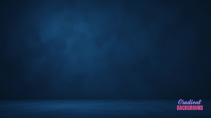 Gradient Blue Digital Display (16:9) template