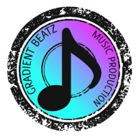 Gradient Circle Musical Note Music Logo Maker Logotipo template