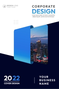 Gradient Corporate Design Template Poster