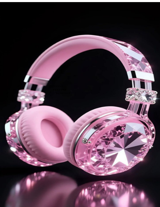 Gradient Headset Picture Display Flyer (us Letter) template