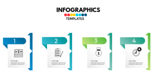 White Infographic Template Imagen Compartida en Facebook