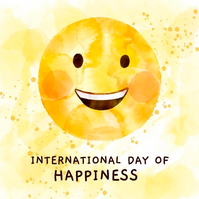 Copy of Gradient international day of happiness simil | PosterMyWall