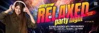 Gradient Night Club Party Linkedin Banner Linkedin Banner template