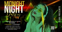 Gradient Party  Facebook Event Cover template