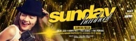 Gradient Party Flyer Twitch Panel template
