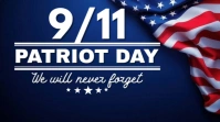 Gradient Patriot Day 9/11 Twitter Post template