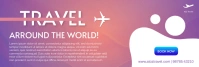 Gradient Professional Travel Agency  Linkedin template