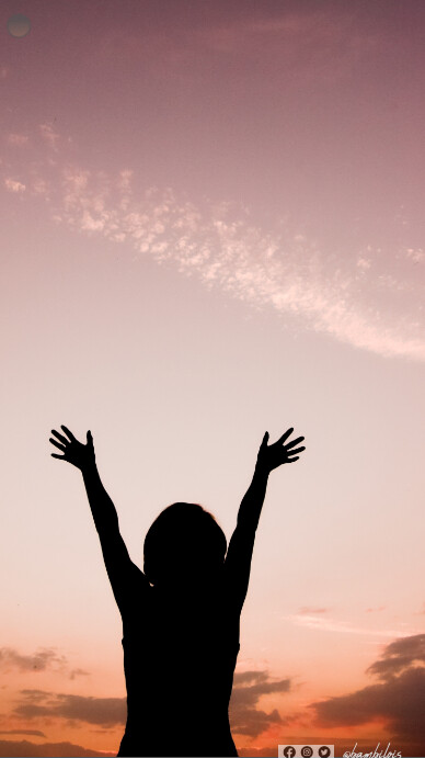 Gradient Spiritual Prayer Digital Display (9 Template | PosterMyWall