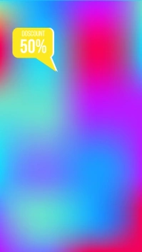 Gradient Tiktok background video template Digital Display (9:16)