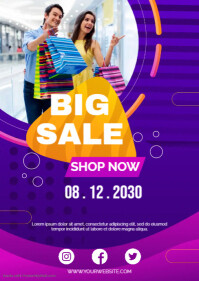 Gradient Sale Poster Template | PosterMyWall