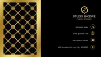 Gradient Visiting Card/digital Card/business Card/professional/fashion/designer/model Comp Card/ Bus template