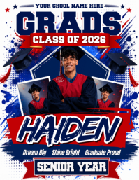 Grads Class Of 2026 Pamflet (VSA Brief) template