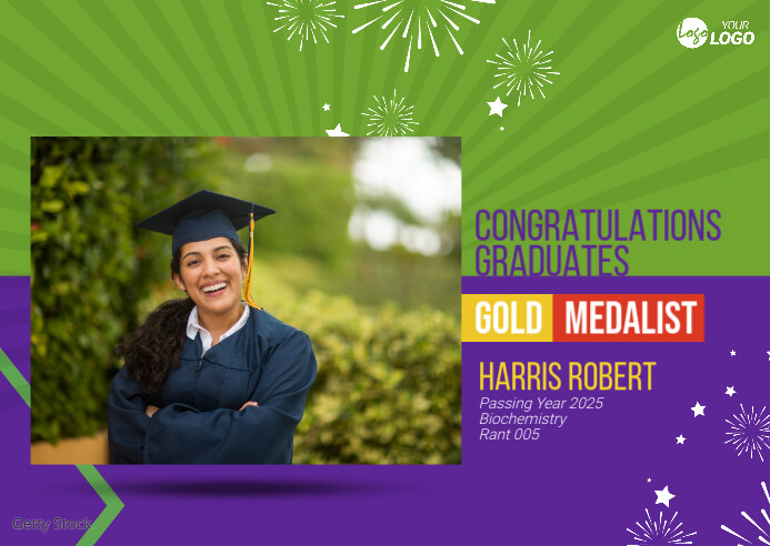 Congratulations Graduate Ryleigh Graduate Congratulation Template | PosterMyWall