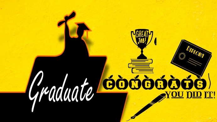 Graduate degree Template | PosterMyWall