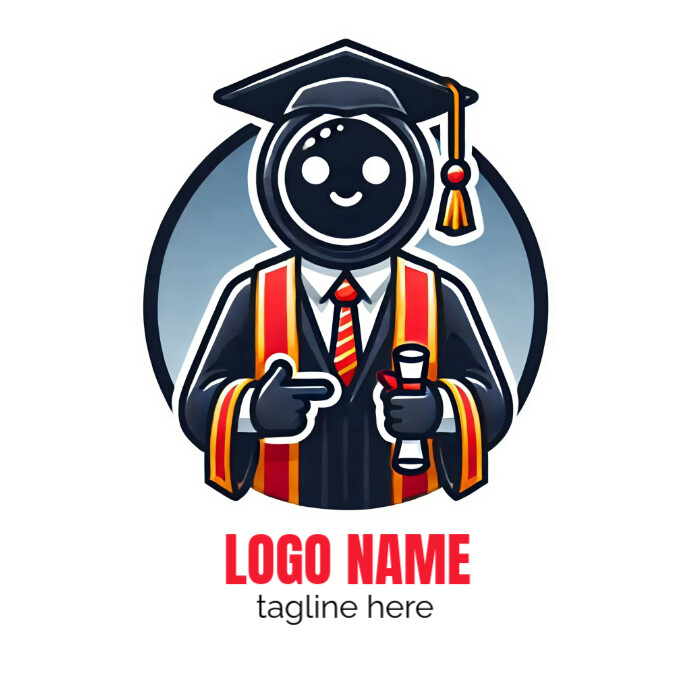 Copy of Graduate mascot logo | PosterMyWall
